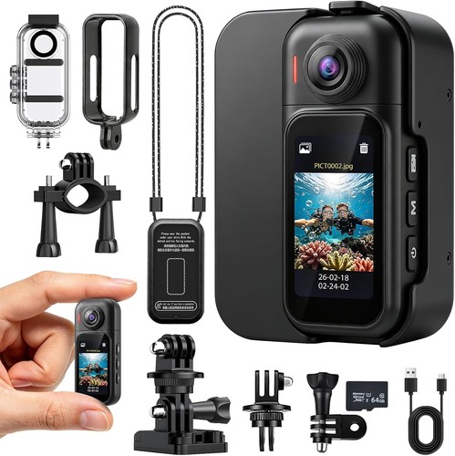 Mini action cam ultra - mini, 4k