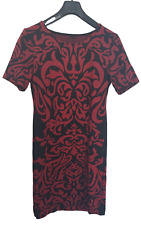 Damenkleid Gr.40/42,schwarz/rot