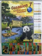 Netto - Ozeanien 7 Schätze unseres Planeten Glitzerkarten und Sets zum aussuchen