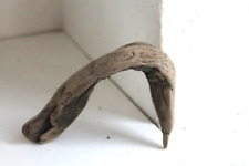 Schwemmholz Treibholz  Skulptur  - mega schön - L 14 cm   Treibgut Lampe Bogen