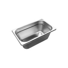 1/4 - 65mm Tief Gastronormbehälter GN Behälter Edelstahl Chafing Dish Bain Marie