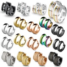 Edelstahl Creolen Edelstahl