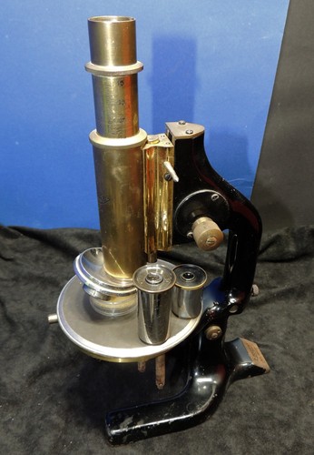 Reichert messing mikroskop zum - messing,
