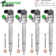 4x 0445110096 Einspritzdüse