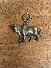 Stier Massiv Silber 835   6