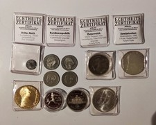 Verschiedene Gedenkmünzen