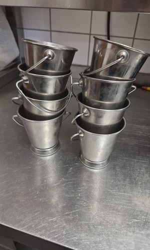 Mini eimer edelstahl - eimer,