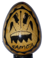 Andenken Altes Osterei Holzei