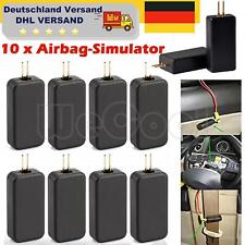 10 SRS Airbag Simulator Gurtstraffer Überbrückung Stecker für AUDI SEAT SKODA VW
