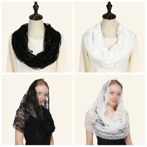 Damen spitze schal - damen,
