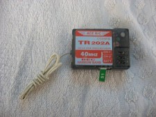 Thunder Tiger ACE R/C TR 202A 2 Kanal AM Empfänger 40MHZ mit Quarz K51 Geprüft