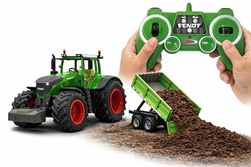 Traktor mit anhänger - rc, fendt
