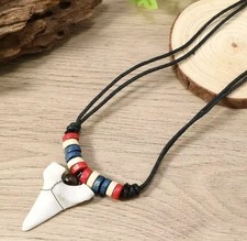 1x Haizahn Kette Surfer Shark