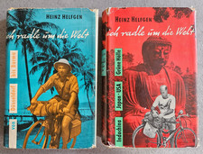 Heinz HELFGEN  -  Ich radle um die Welt  -  2 Bände KOMPLETT Band 1 + 2