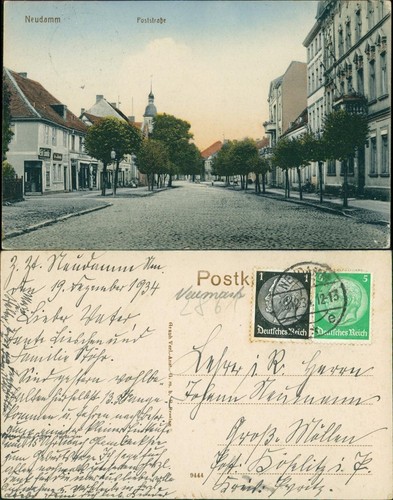 Postcard neudamm - postcard,