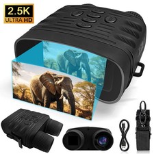 Nachtsichtgerät Nachtsicht Brille 2,5K 30MP IR Fernglas Full HD Videokamera Zoom