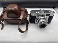 Voigtländer Vito B Kamera mit Tasche Vintage Alt Sammeln Selten