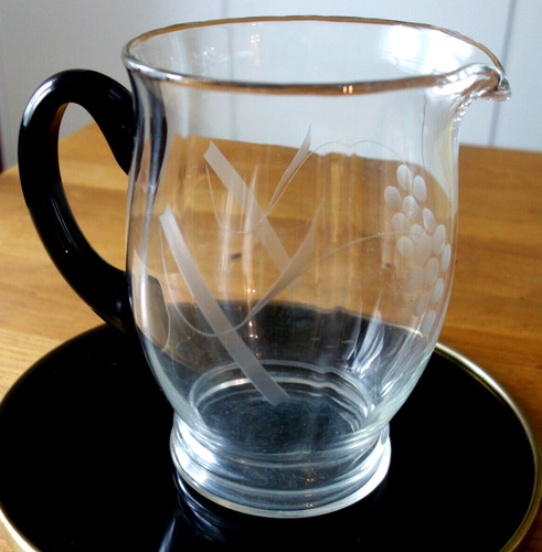 Alter wasserkrug glas karaffe - wasserkrug,