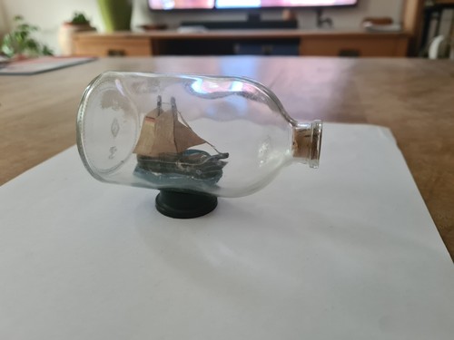 Schiff der flasche 1984 ddr - der,