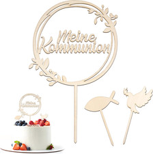 Cake Topper Kommunion Kreativ
