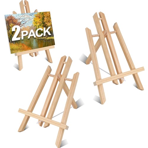 Holz tischstaffelei 2x30cm - holz,