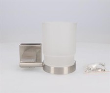 myBath Zahnputz-Becherhalter Edelstahl B-Ware neuwertig