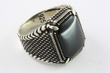 ONYX RING STONE HERRENRING