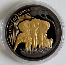Burkina Faso 1000 Francs 2016 Spirit of Africa - Elephant, 1 Oz Silber (4)