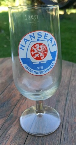 Hanseat bierglas rostocker - bierglas,,