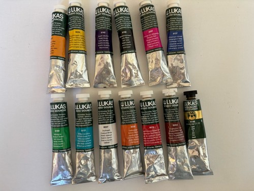 Lukas gouache farbtuben - lukas, set