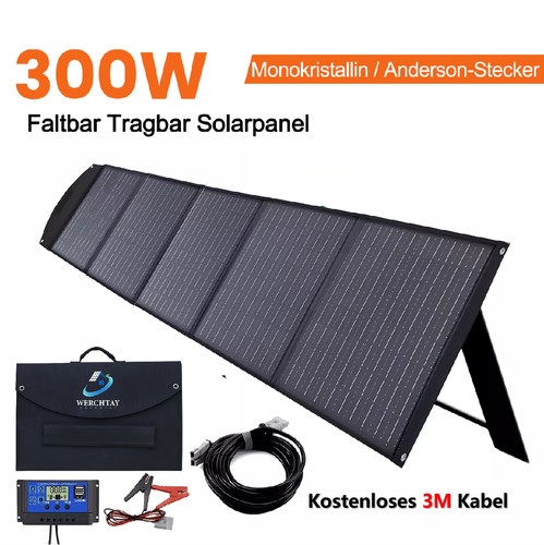 Solarpanel 300w 12v - 12v, faltbar