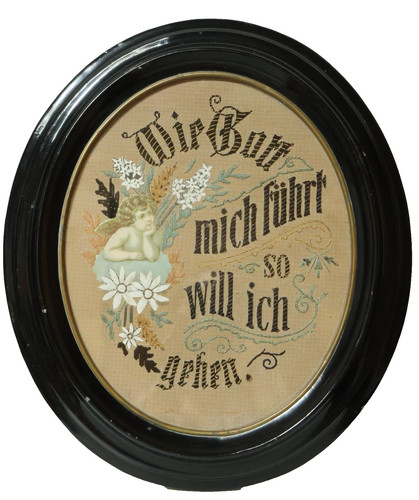 Alter großer schwarzer