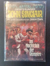 John Sinclair Erstauflage Heft Nr. 1, Im Nachtclub der Vampire, 1978 SEHR SELTEN