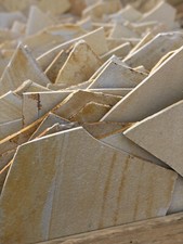 0,8-1,2cm Polygonalplatten 10 m² Naturstein Terrassenplatten Fliesen Bad Pool