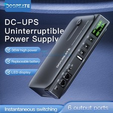 DC1036L 36W Digital UPS Uninterruptible Power Supply for Router 5V9V12V/15V/24V