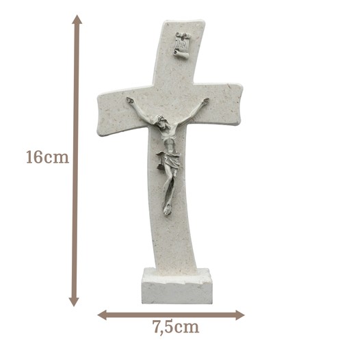 Tischkreuz gebogen cm - gebogen,