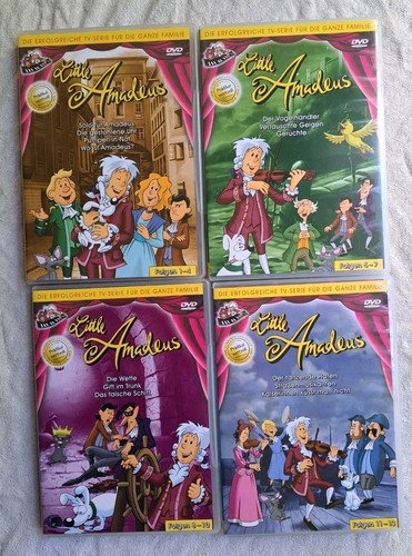 Dvds little amadeus - 4x,