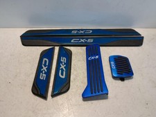Mazda CX-5 original Satz Einstiegsleisten Pedalabdeckungen Blau Bj 2013