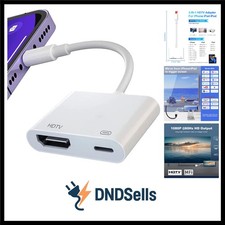 Lightning auf HDMI Adapter 1080P Digital AV Adapter, Video & Audio Sync Scree...