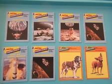 Micky Maus Sammelkarten 8 Stück Weltraum I und Hunde