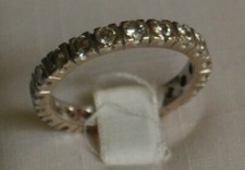Weißgold Voll Memoy Ring 1.59