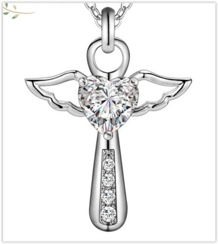 Damen halskette kristall - halskette,