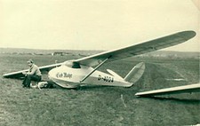 SCHLEICHER Ka 3, Segelflugzeug mit V Leitwerk, Deutschland 1955