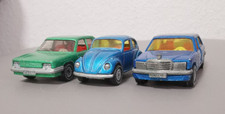 Siku 3 Modellautos: 1041 Audi 200 5T, 1042 MB 500 SE, 1022 VW 1300 Vintage