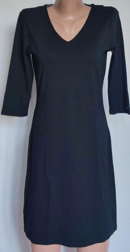 Women gant dress black viscose - women,
