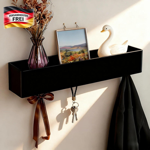 Wandgarderobe mit - , 5