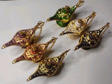 Alladin Lampe Miniatur Emaille