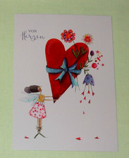 1x Postkarten von Herzen Silke