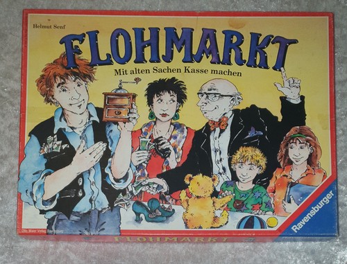 Flohmarkt mit alten sachen - -,
