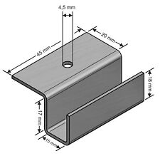 Haltewinkel, Schalungsanker 100 Stk. 